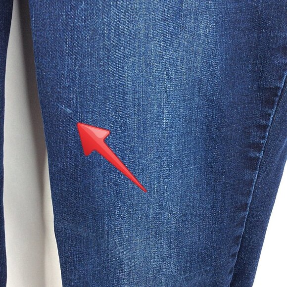 Maurices Ankle Skinny Jeans Womens Size 22W Short Pull On Comfort Waistband - Picture 9 of 11